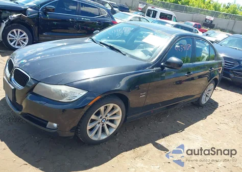 2011 BMW 328I xDrive из США, поврежденный, VIN WBAPK7G52BNN77926